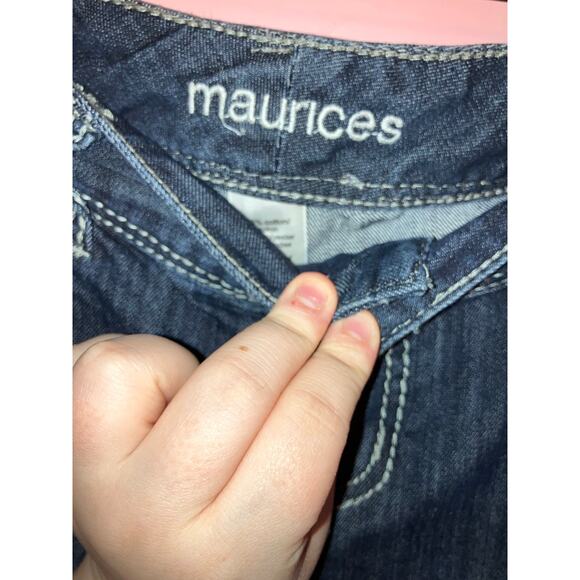 Maurices Wide leg low rise jeans size 5/6 - Picture 2 of 7
